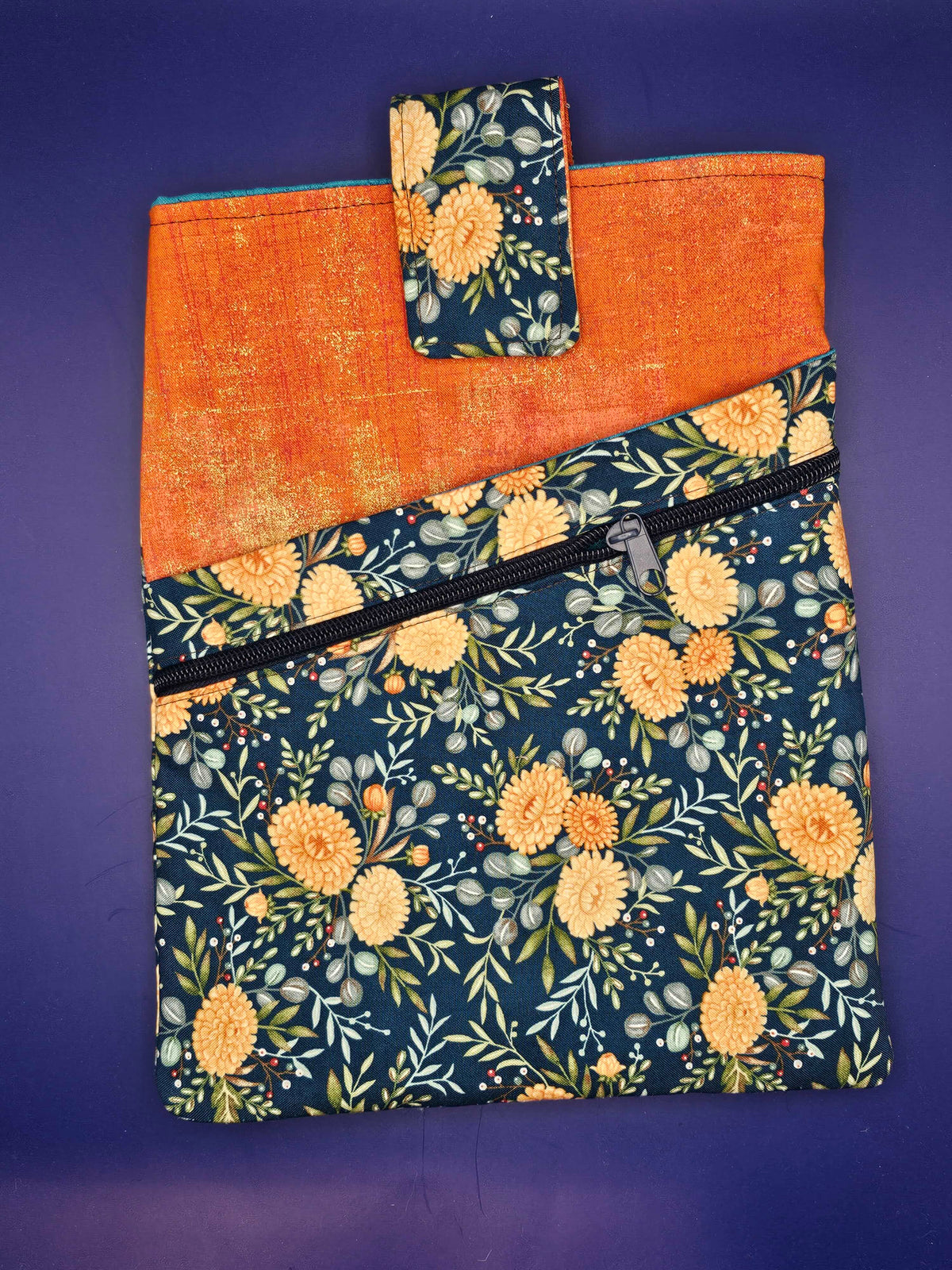 Navy & Chrysanthemum